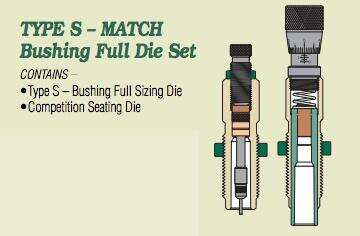 Misc. Accessories Redding Reloading Equipment Ready Series 24 Nosler Type S-Match Full Die Set